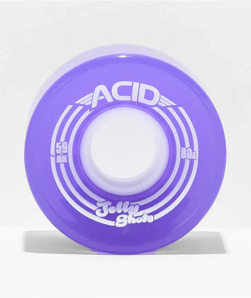 ACID Chemical Co. Jelly Shots 59mm 80a Longboard Wheels