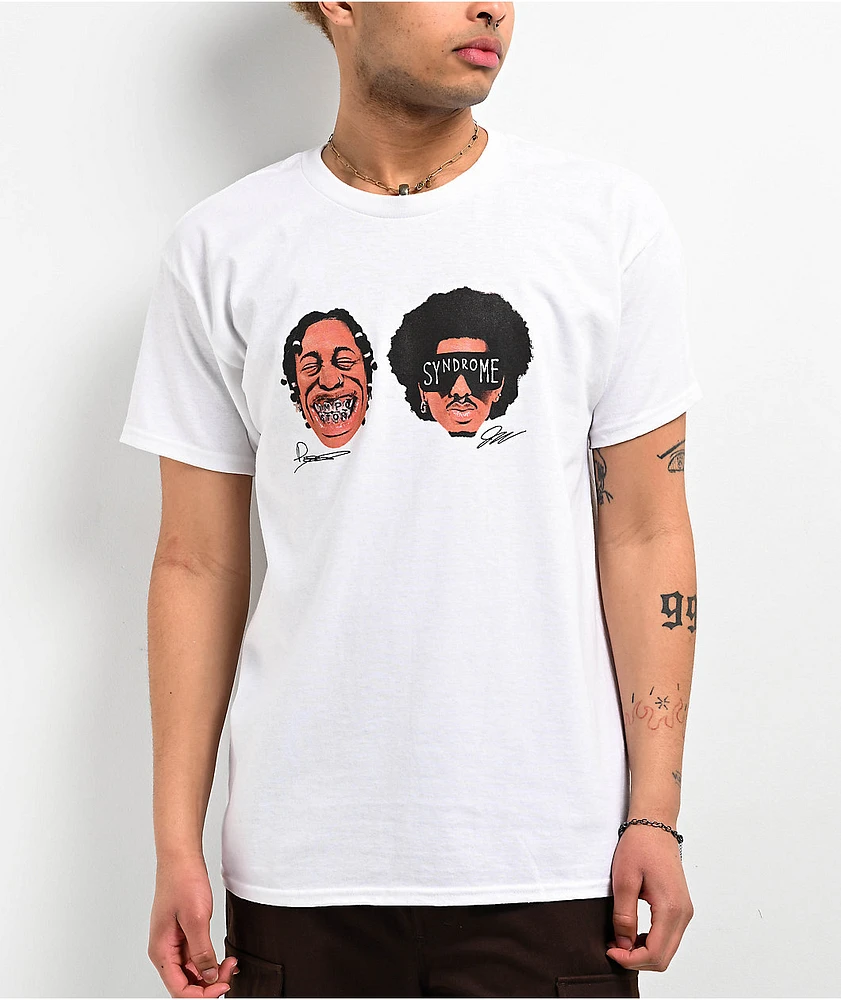 AG Club Two Face White T-Shirt