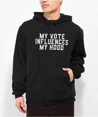 AIE My Vote Influences Black Hoodie