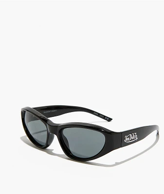 AIRE x Von Dutch Blackout Black & Smoke Mono Sunglasses