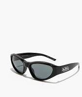 AIRE x Von Dutch Blackout Black & Smoke Mono Sunglasses