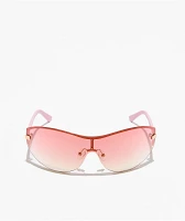 AIRE x Von Dutch Bombshell Gold & Pink Crush Sunglasses