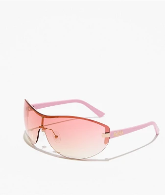 AIRE x Von Dutch Bombshell Gold & Pink Crush Sunglasses