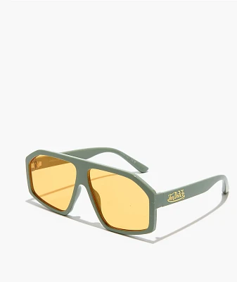 AIRE x Von Dutch Disgraced Washed Green Sunglasses