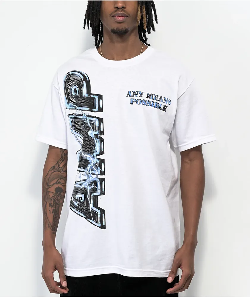 AMP Charged Up White T-Shirt