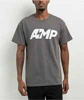 AMP Logo Grey T-Shirt 