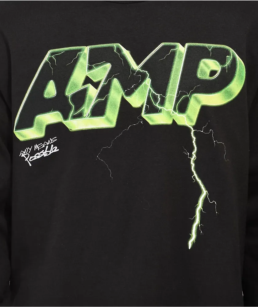 AMP Strike Black Long Sleeve T-Shirt