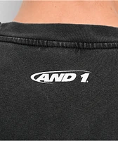 AND1 Missing Game Washed Black T-Shirt