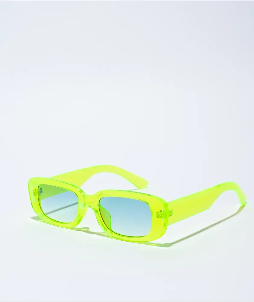 ANGUS NEON GREEN SUNGLASSES