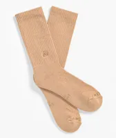 APTHCRY Ochre Crew Socks