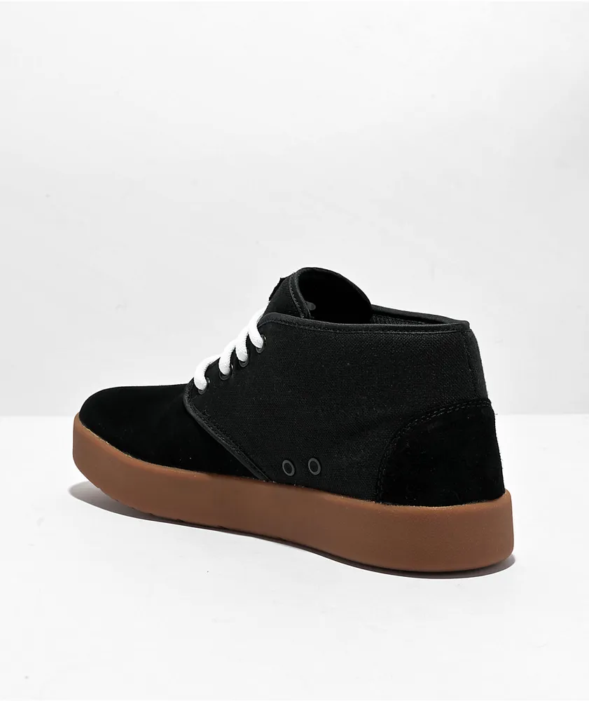 AREth BULIT Black & Gum Skate Shoes
