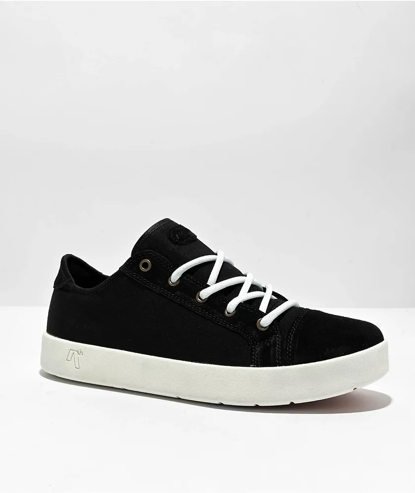 AREth LOLL Black & White Skate Shoes