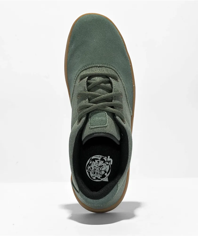 AREth PLUG Grey & Gum Skate Shoes