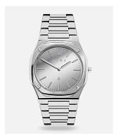 AURA Ultra Thin Mirror Stainless Steel Analog Watch