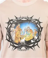 Above The Norm Normans 8:16 Tan T-Shirt