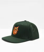 Adam Bomb Basketball Green Snapback Hat