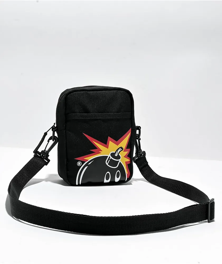 Adam Bomb Black Crossbody Bag