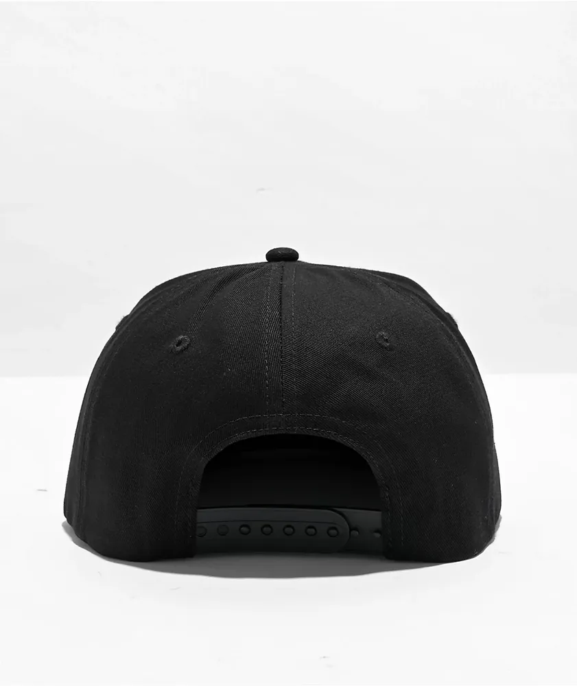 Adam Bomb Black Snapback Hat