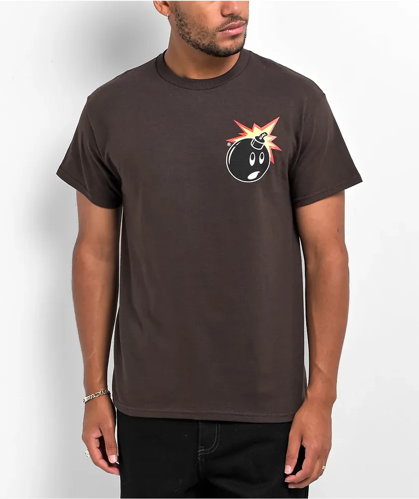 Adam Bomb Brown T-Shirt