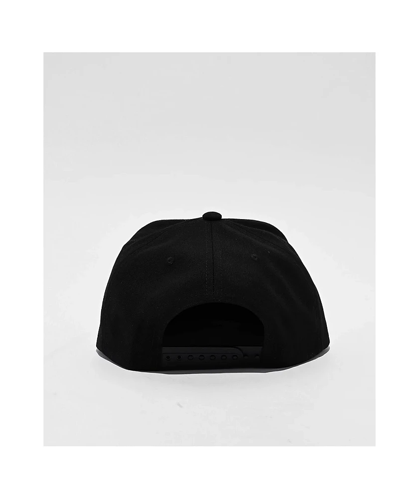 Adam Bomb Bubble Stamp Black Snapback Hat