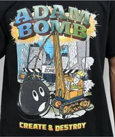 Adam Bomb Create & Destroy Black T-Shirt