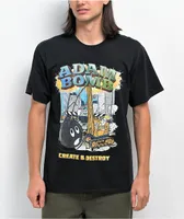 Adam Bomb Create & Destroy Black T-Shirt