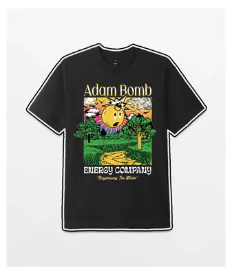 Adam Bomb Energy Co Black T-Shirt