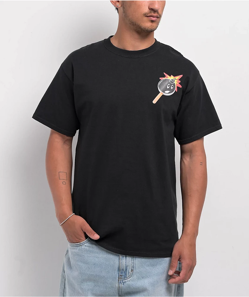Adam Bomb Freeze Bomb Black T-Shirt