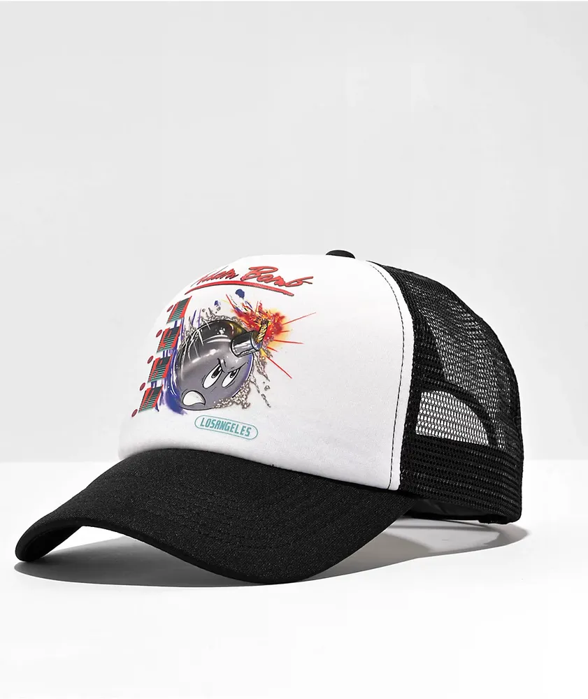 Adam Bomb Garage Black & White Trucker Hat