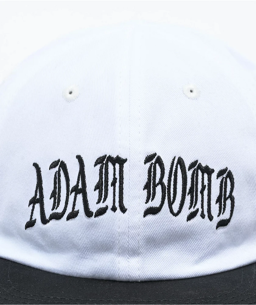 Adam Bomb Light The Fires White, Green, & Black Reversible Strapback Hat