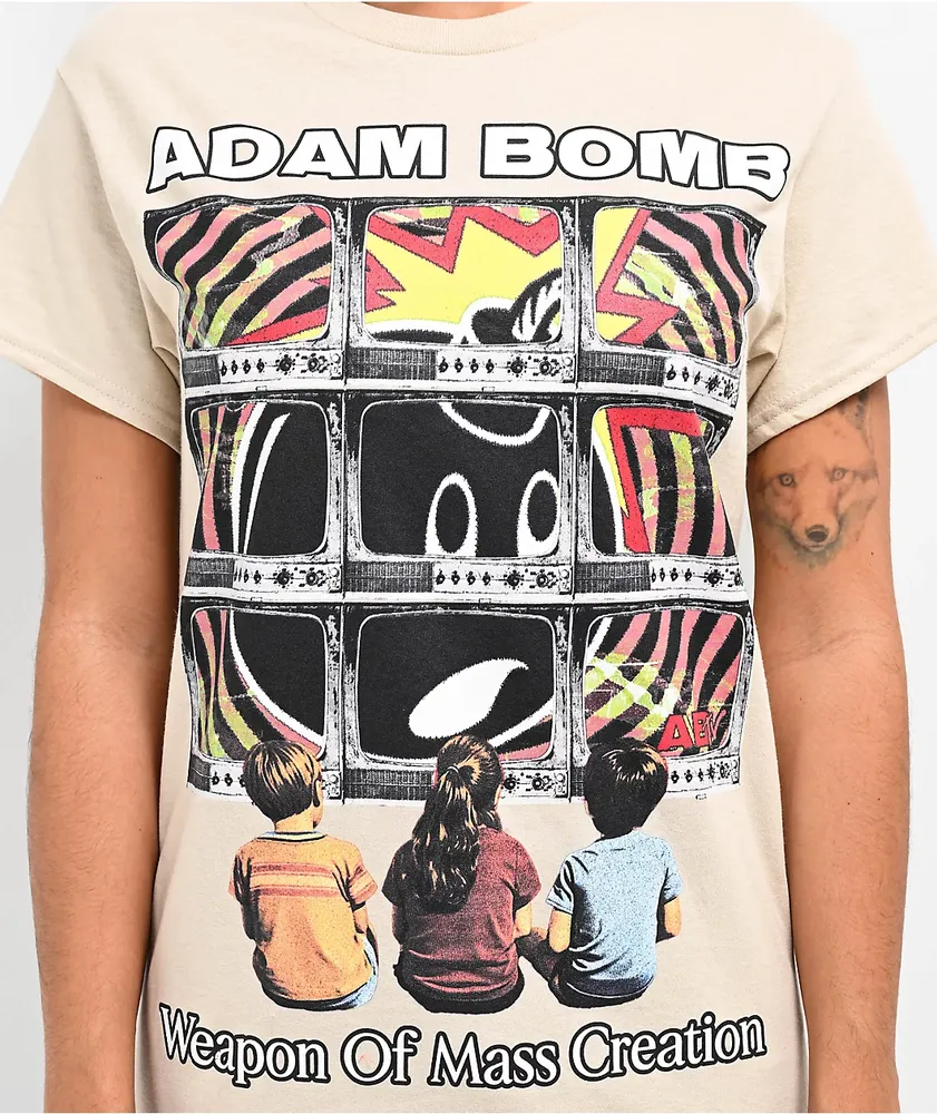 Adam Bomb Mass Creation Orange T-Shirt