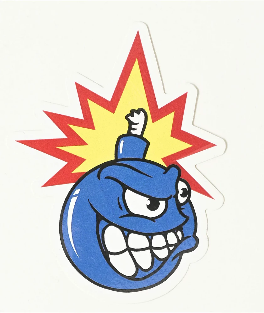 Adam Bomb Mean Bomb Sticker