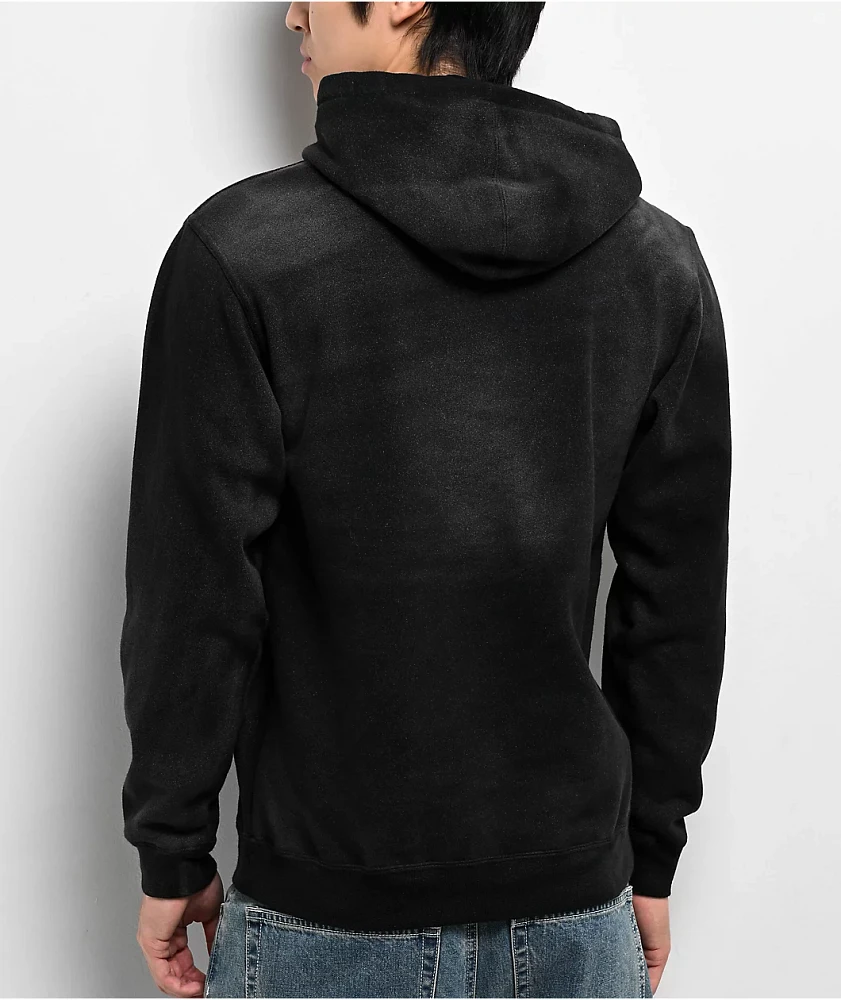 Adam Bomb Metal Black Wash Hoodie