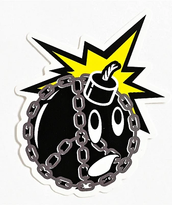 Adam Bomb Peace Chain Sticker