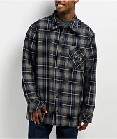 Adam Bomb Riverside Grey & Blue Flannel Shirt