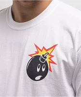 Adam Bomb Stained Glass White T-Shirt