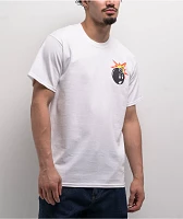 Adam Bomb Stained Glass White T-Shirt