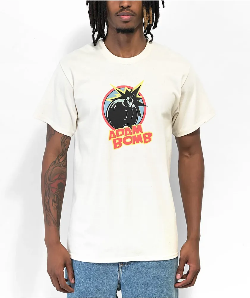 Adam Bomb Super Spy Natural T-Shirt