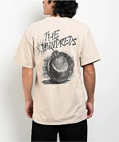 Adam Bomb The Hundreds Sketch Bomb Natural T-Shirt