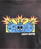 Adam Bomb Threes Company Black Wash T-Shirt