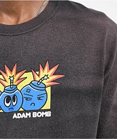 Adam Bomb Threes Company Black Wash T-Shirt