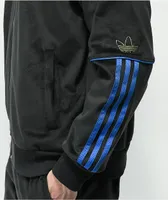 Adidas x Tyshawn Jones Velour Black & Blue Bird Jacket