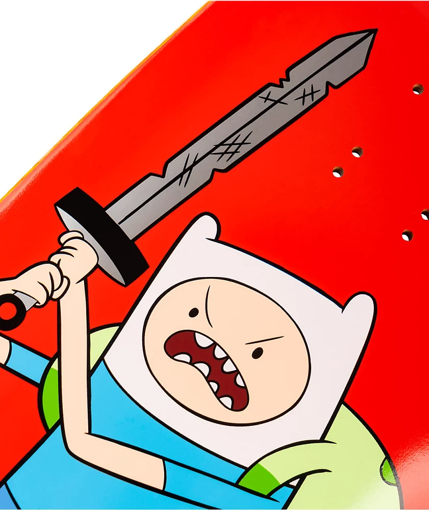Adventure Time x Welcome Finn 9.6" Skateboard Deck