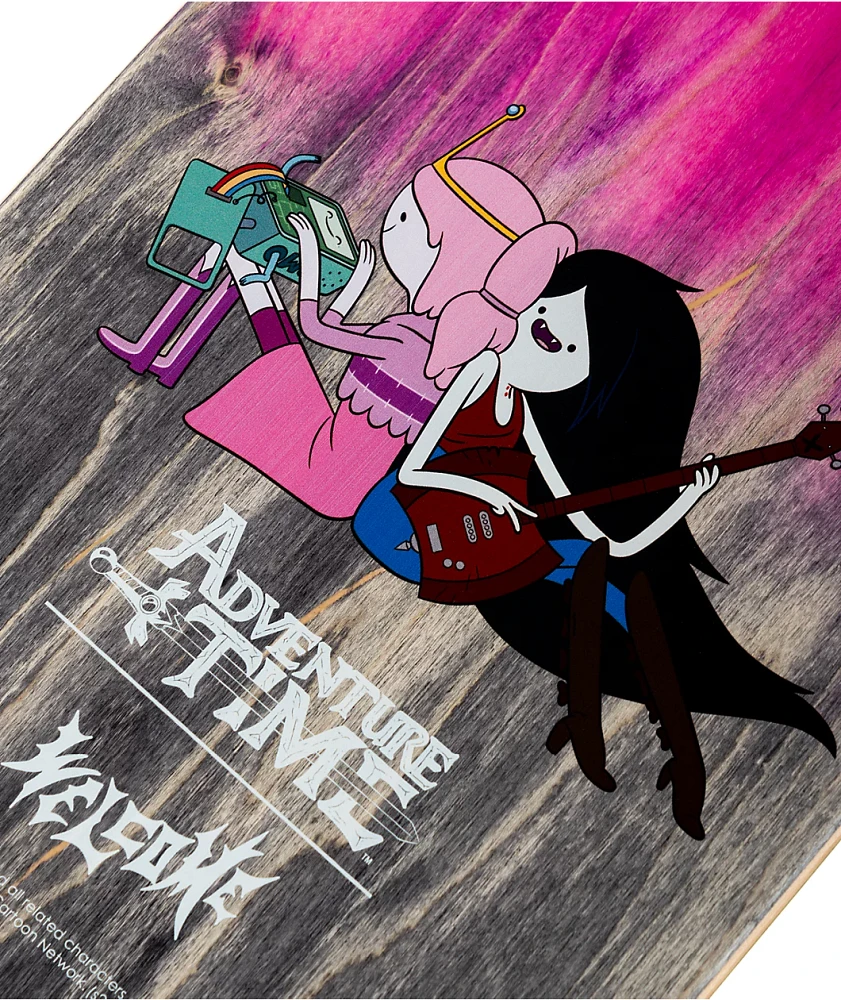 Adventure Time x Welcome Princess Power 8.25" Skateboard Deck