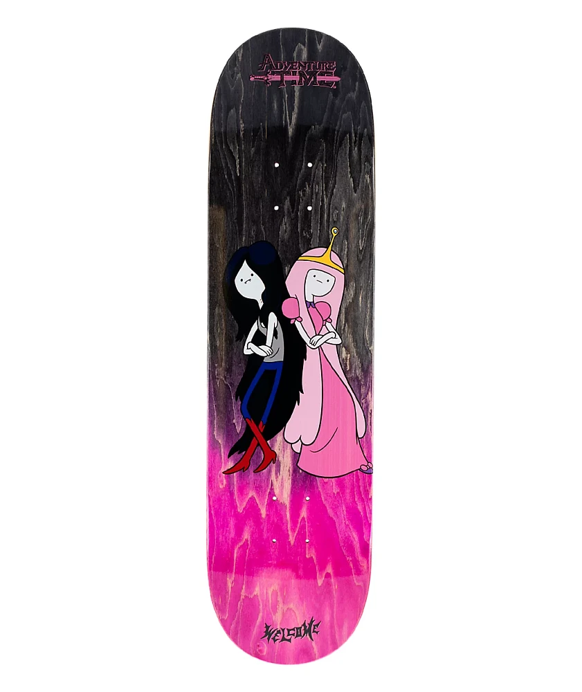 Adventure Time x Welcome Princess Power 8.25" Skateboard Deck