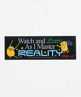 Adventure Time x Welcome Reality Sticker