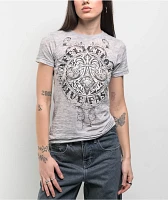 Afflicition Royale Foil Grey T-Shirt