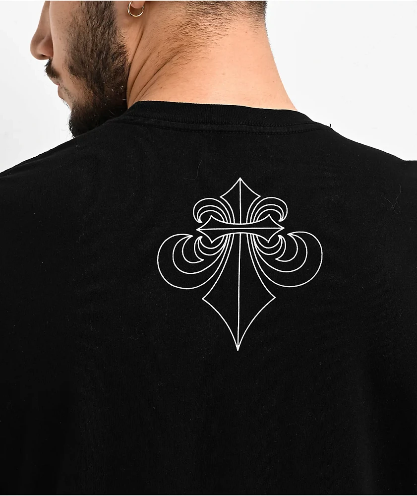 Affliction Black Night Black Long Sleeve T-Shirt