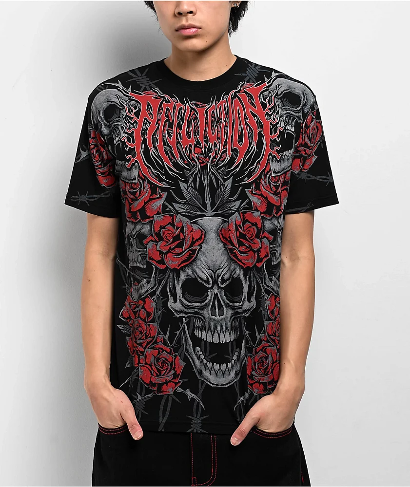 Affliction Bloodletter Black T-Shirt