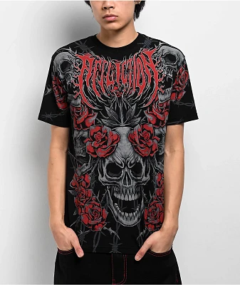 Affliction Bloodletter Black T-Shirt